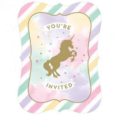 Invitations Licorne La Caverne